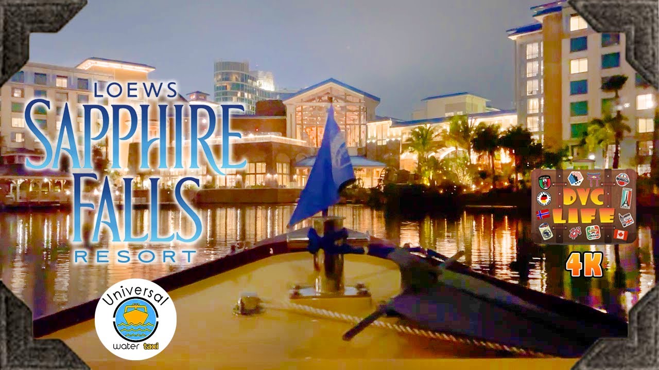 citywalk-water-taxi-ride-to-sapphire-falls-resort-universal-orlando