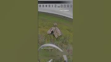 Ukrainian FPV Drone Found Russian Soldier Wearing Anti-Drone Cloak #warinukraine #drone