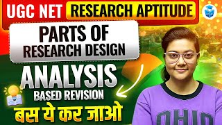 Ugc Net Paper 1 Ysis Based Revision Parts Of Research Design Ugc Net Preparation