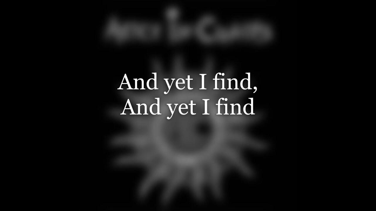 Nutshell, an Alice in Chains Cover with lyrics YouTube