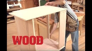 How To Make A Lower Cabinet Base - WOOD Magazine