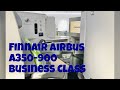 FINNAIR Airbus A350-900 Business Class London Heathrow to Helsinki Vantaa