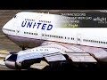 United Airlines Boeing 747-400 Full Flight | San Francisco to London Heathrow | UA901 (with ATC)