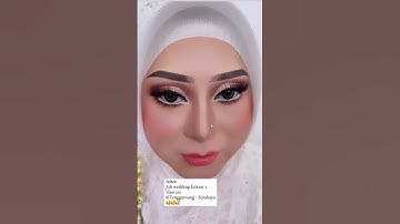MAKEUP WEDDING LOKASI 2 HARI INI FAUSI SALON BLEGA 23 #riaspengantin #pengantin #shorts
