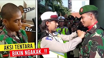TNI Ada-Ada Aja..!! Deretan Aksi Tentara Paling Bikin Ngakak - Part 2