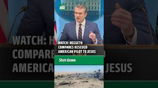 Pete Hegseth Compared Rescue Op to Jesus' Resurrection, #petehegseth #iranwar #religion #easter