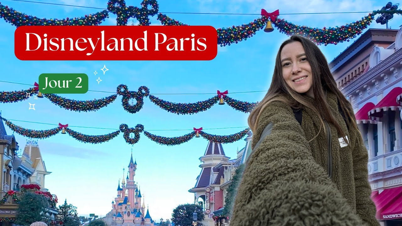 SAISON DE NOËL 2025 à Disneyland Paris I Vlog 2 🎄❄️