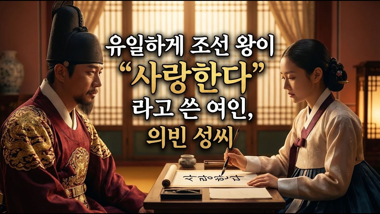 조선의 왕이 후궁의 묘비에 ‘사랑한다’고 새긴 유일한 이야기 | 정조와 의빈 성씨