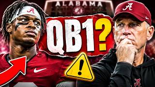 WHAT'S REALLY GOING ON WITH ALABAMA'S QB BATTLE?