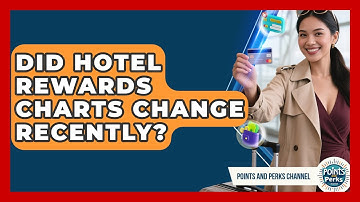 Did Hotel Rewards Charts Change Recently? | Points and Perks Channel News