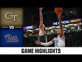 Georgia Tech vs. Pitt Game Highlights | 2024-25 ACC Men’s Basketball