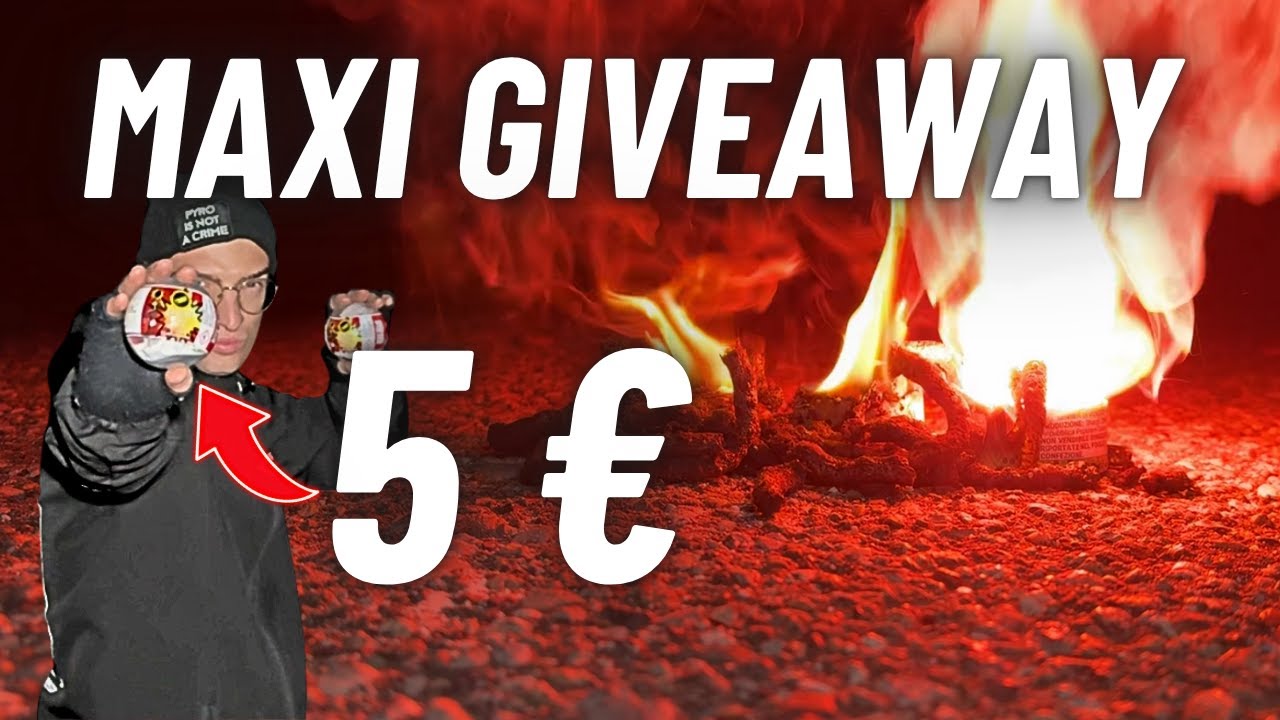 UNBOXING e SPARO di una BOX DI PETARDI E FUOCHI D'ARTIFICIO da 5€: Giveaway di 1 iPhone! 