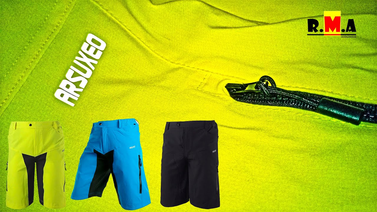 велосипедные шорты из Китая ARSUXEO (отличный выбор)