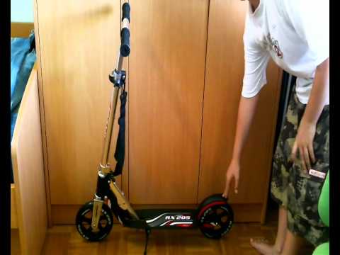 Details About Hudora Big Wheel 205 Scooter Rx Pro 205 Scooter Black Blue Perfect Gift