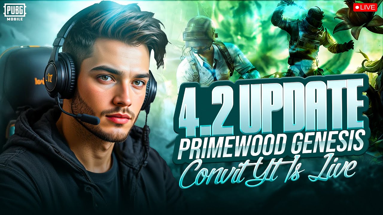 Primewood Genesis LIVE 🔴 | PUBG New Update Gameplay & First Look 4.2 Update