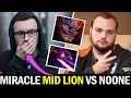 MIRACLE mid vs NOONE — MID Lion SEA Build Dota 2