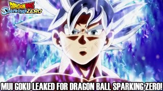 MUI GOKU LEAKED FOR DRAGON BALL SPARKING ZERO!!! Dragon Ball Sparking Zero Info!