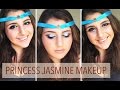 Princess Jasmine Inspired Makeup Tutorial: Halloween Makeup!