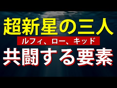 ルフィ ロー キッドの三人の共闘が再現される 考察 ワンピース大好き 新 Youtube