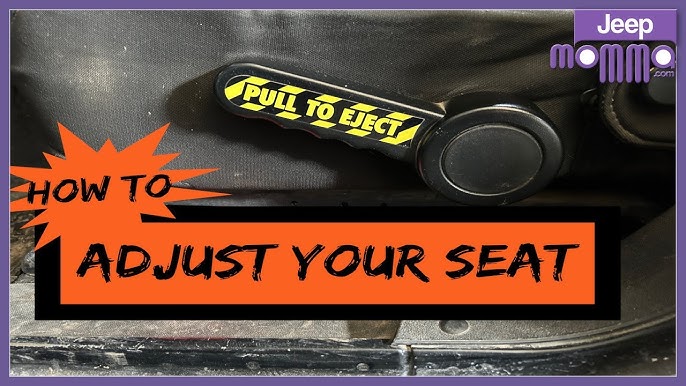 How to Adjust Seat in Jeep Wrangler 2020  