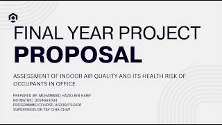 FINAL YEAR PROJECT PROPOSAL PRESENTATION
