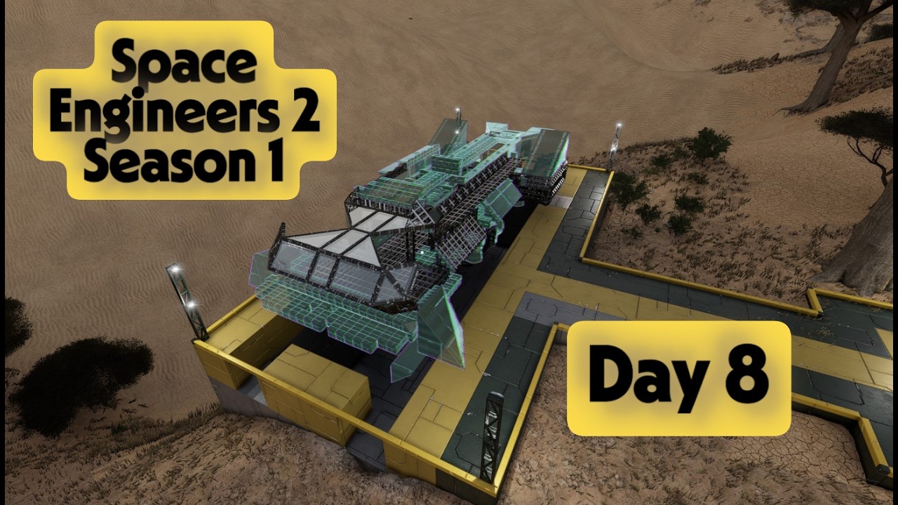 Space Engineers 2 - Large Ship Build continues... - YouTube