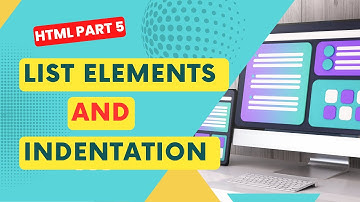 Master HTML LIST ELEMENT like a pro with this tutorial "DON
