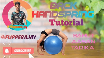 How to do back hand spring tutorial