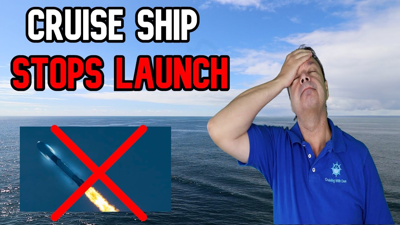 CRUISE NEWS - CRUISE SHIP CANCELS ROCKET LAUNCH
