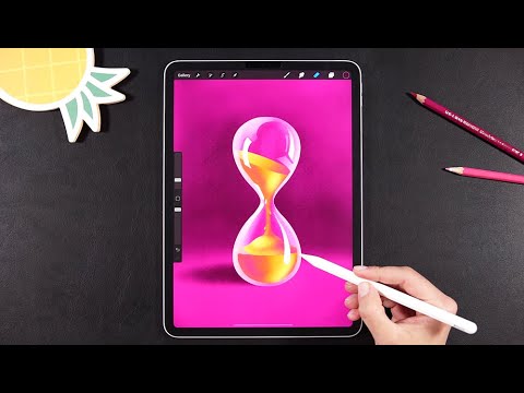 Clessidra Procreate Animazione Tutorial