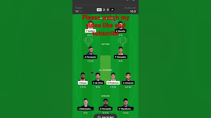 GM vs JK Dream11 Team Galle Marvels VS Jaffna Kings Lanka premier League T20 #dream11 #lpl2024
