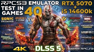DLSS 5 In 40 Games (RPCS3) ~ RTX 5070 + i5 14600K | 4K 60FPS Unlocked screenshot 5