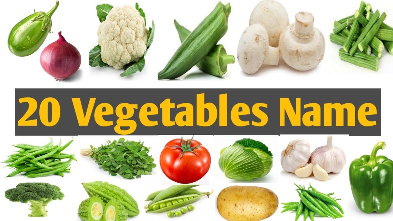 Vegetables Name | Sabji ke nam | vegetables name in English | सब्जीयों के नाम 