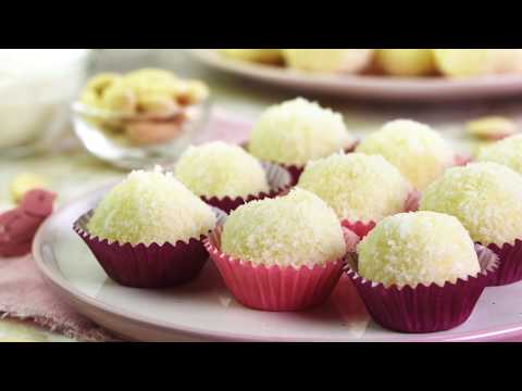 Video: Kokosnuss Muffins. Schritt-für-Schritt-Rezept Mit Foto
