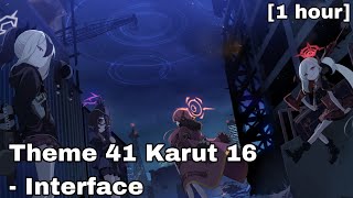 Theme 41 Karut 16 - Interface [1h & 2160p60] Blue Archive