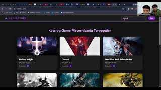 Website Vania Store (Flask Python)