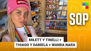 Milett Y Tinelli  Thiago Y Daniela  Wanda Nara sqp  Programa Completo 080426