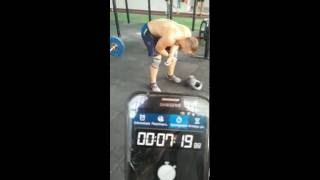 George Tsamadias Cyprus Throwdown 2016  Wod 2 RX Men