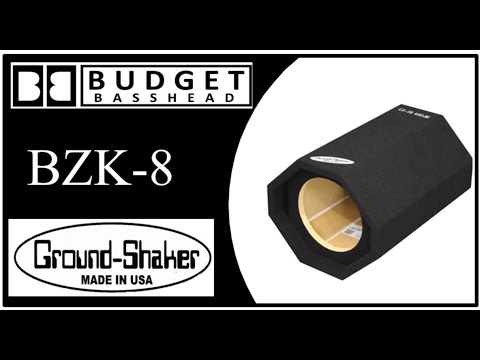 Ground Shaker - BZK8 Bass Tube - Unboxing: For Skar Audio IX-8