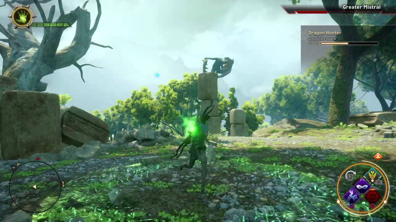 Dragon Age Inquisition - Greater Mistral High Dragon - Solo (Nightmare difficulty)