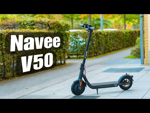 TEST: Navee V50 - E Scooter - 20kmh - (350W)700W - Mit ABE und Straßenzulassung!