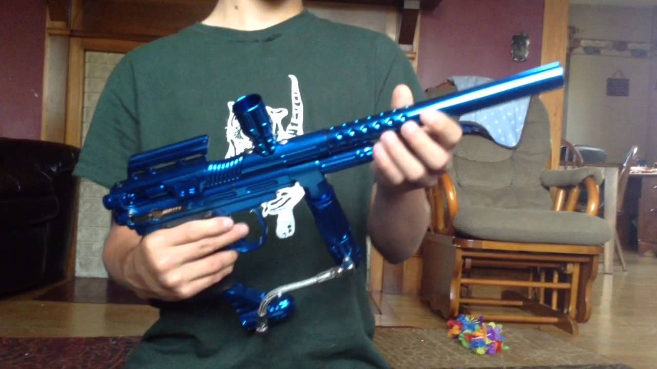 Blue Silver Bullet UnboxingPaintball YouTube