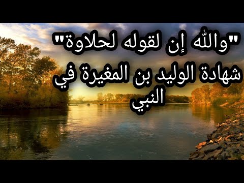 قصة الوليد بن المغيرة ابو خالد بن الوليد رضي الله عنه وقصة مع الرسولﷺ وكيف مات وما وعده الله من عذاب 