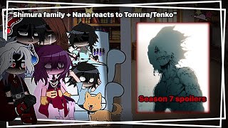 'Shimura family   Nana reacts to Tomura/Tenko' — {Bnha season 7 spoilers!!}