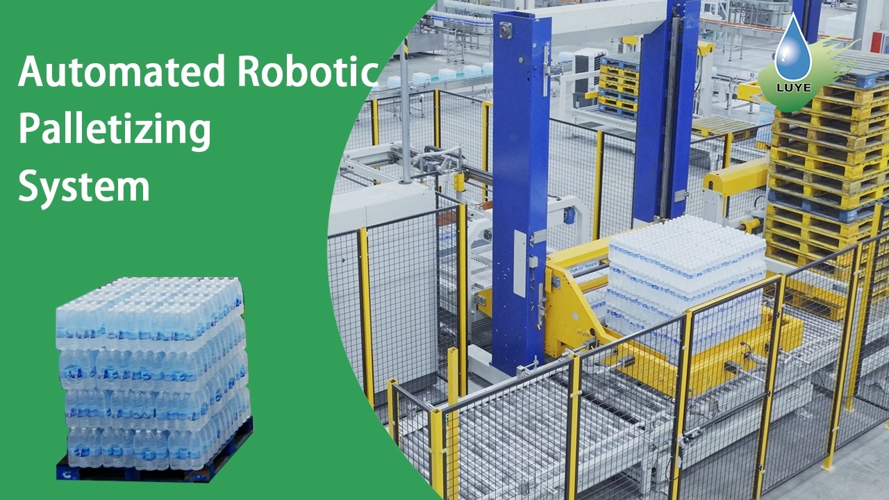 Fully Automated Robotic Palletizing System, Automatic Palletizer ...