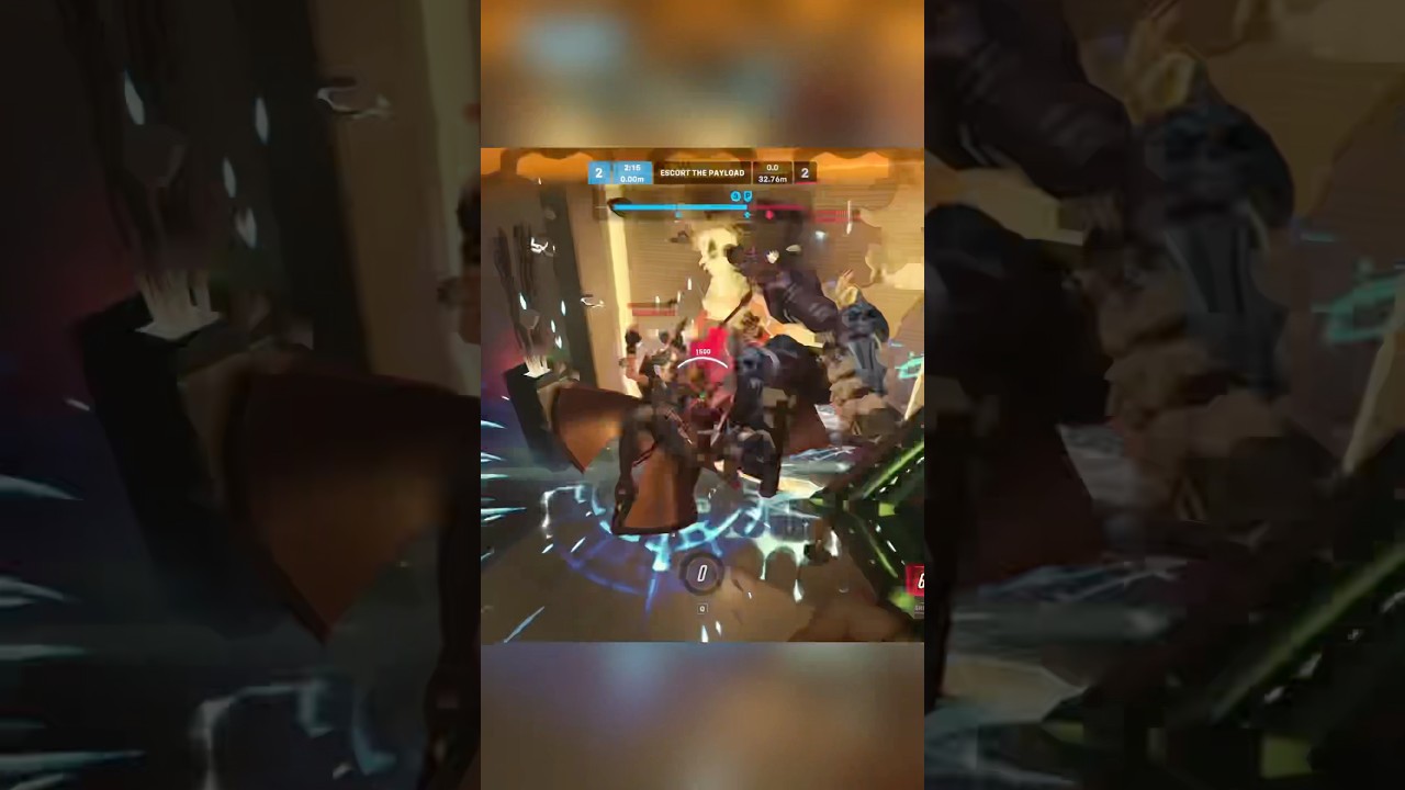 THE MOST GIGACHAD REINHARDT SHATTER IN 2025 ⚡️ #overwatch2 #shorts