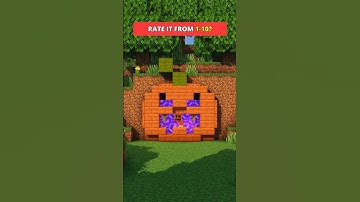 Minecraft Halloween Build Hacks #minecraft #shorts