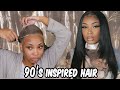 90'S INSPIRED LAYERD HAIR | FULL LACE WIG INSTALL | AALIYAHJAY