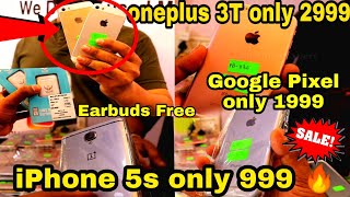 100% Original IPhone 5s Only 999? 60 days Replacement policy! oneplus 3T only 2999! Google pixel ₹2k