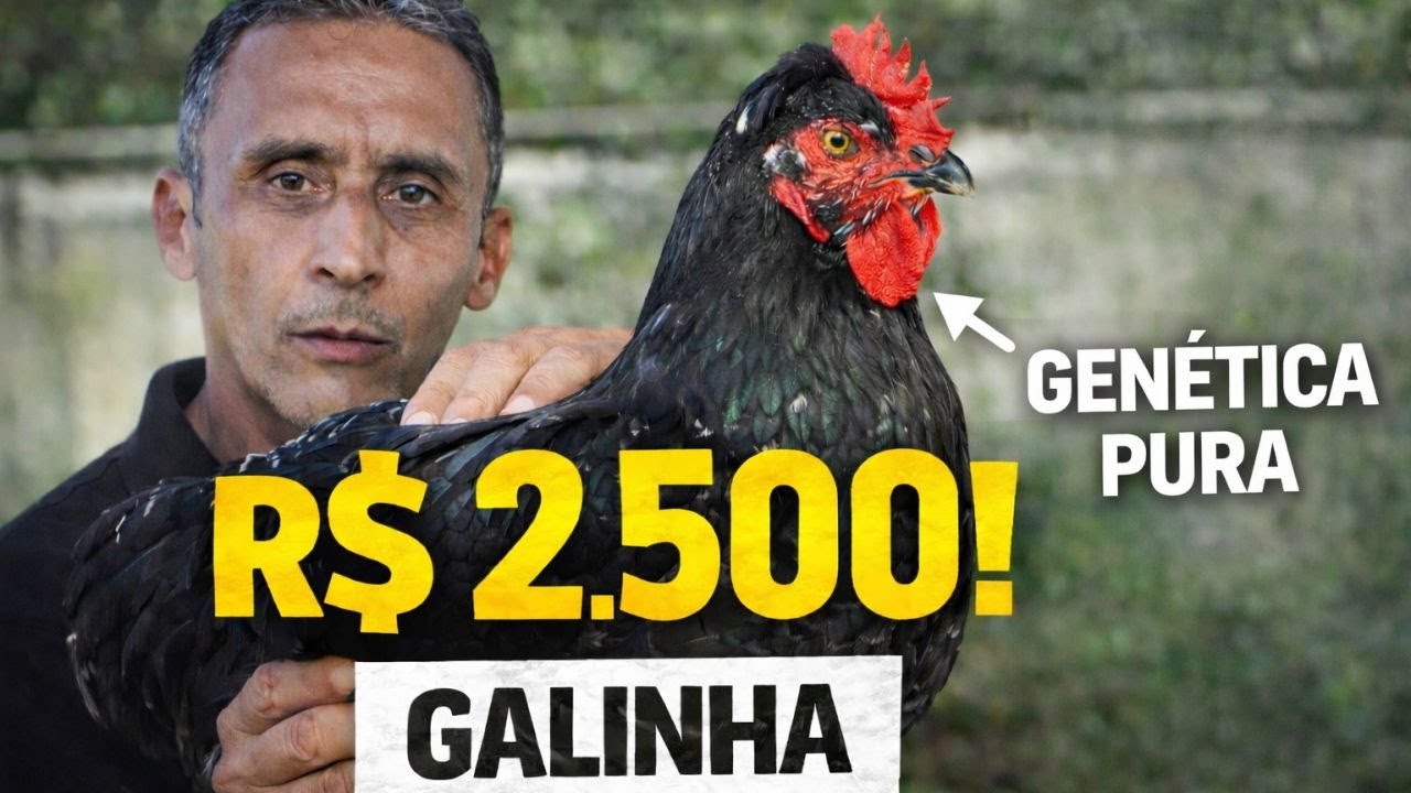 GALINHA de R$ 2.500: por que ele não vende por menos disso